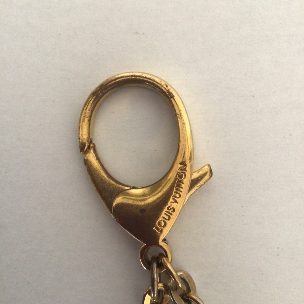 AUTHENTIC LOUIS VUITTON RED RESIN MOSAIC MONOGRAM FLOWER KEY HOLDER BAG … - Picture 13 of 16